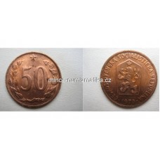 50h 1970 RL - 50 haléř Československo